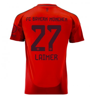 Bayern Munich Konrad Laimer #27 Primera Equipación 2024-25 Manga Corta